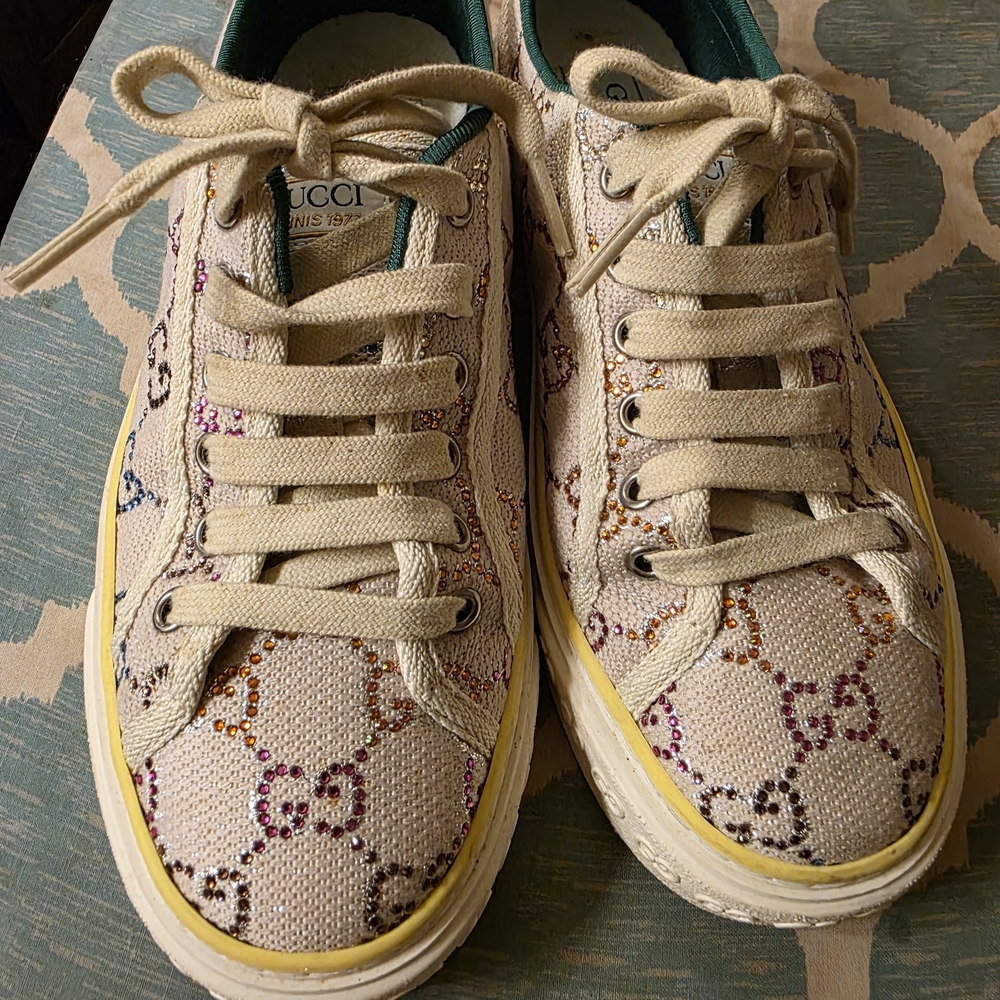 Gucci Women's Multicolor Canvas Sneakers